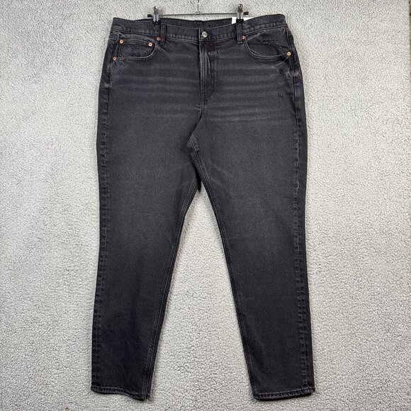 American Eagle Jeans Womens Size 20L Dark Wash 90's Skinny High Rise NWT Stretch - Picture 1 of 12